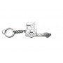 Keychain DAF XF IV 2013-2017 - (type STEEL)